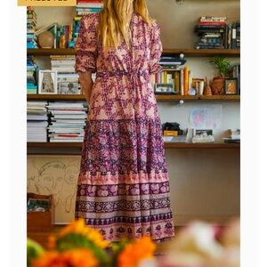 Faherty size M India maxi dress. Worn once